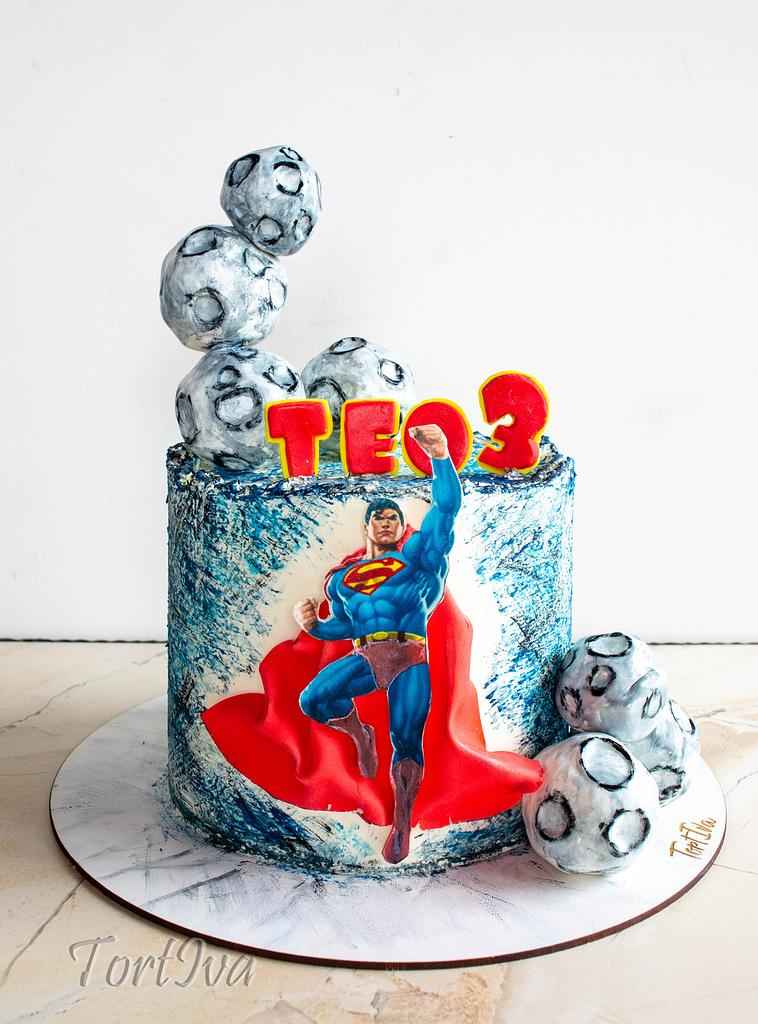 Superman Cake mold Breakable - Christines Molds
