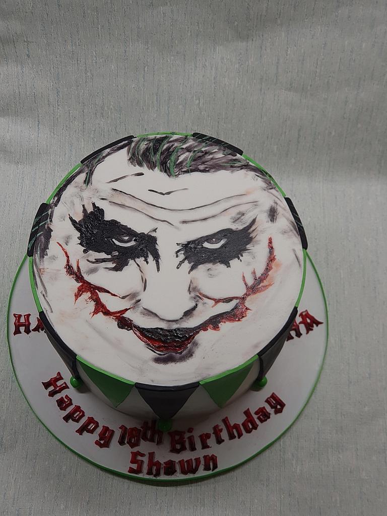 Buy The Joker Cake Toppers, Beautiful Glitter, Custom Cake Topper, Batman  Theme, 3d Cake Topper Online in India - Etsy