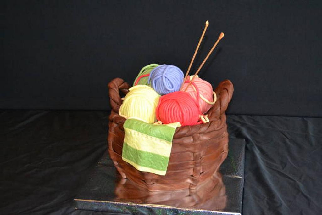 How to make fondant basket cake. CakesDecor