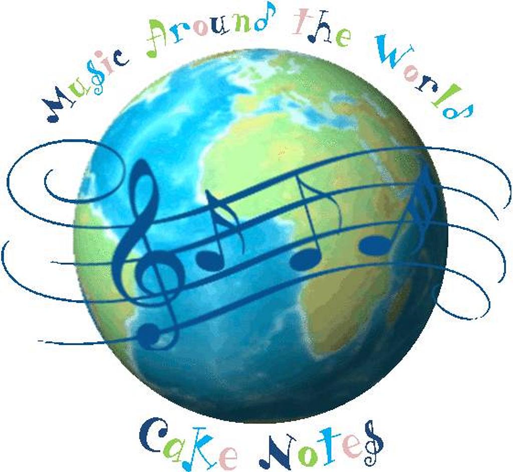 Music Around the World - Cake Notes #4: Happy - CakesDecor