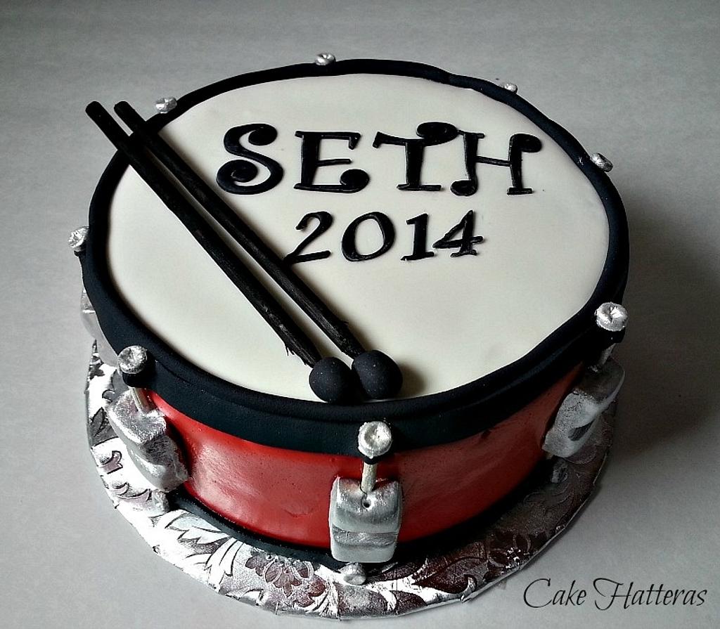 Drum themed cake | Cupcake Kitchen