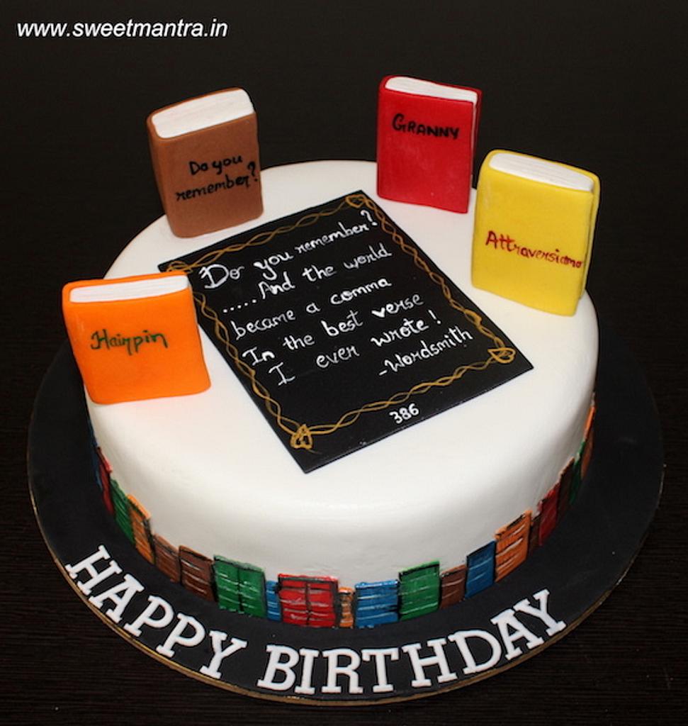 gifts for book lovers:book cake ideas design decorating tutorials video -  YouTube