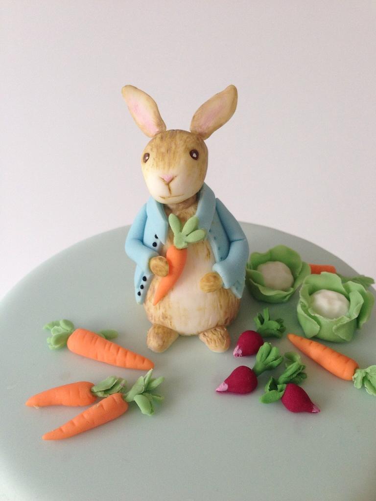 Peter Rabbit Baby Shower Cake - Cake by The Rosebud Cake - CakesDecor