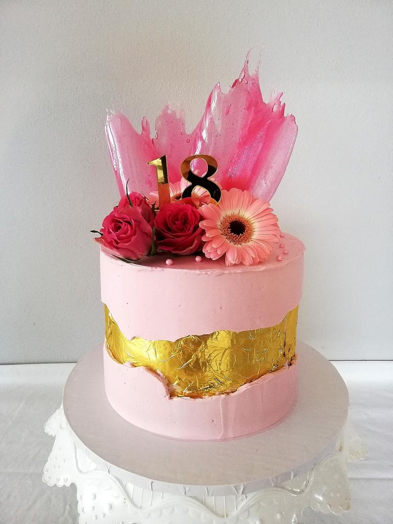 Fault Line Cake | Buttercream cake, Cupcake cakes, Amazing cakes