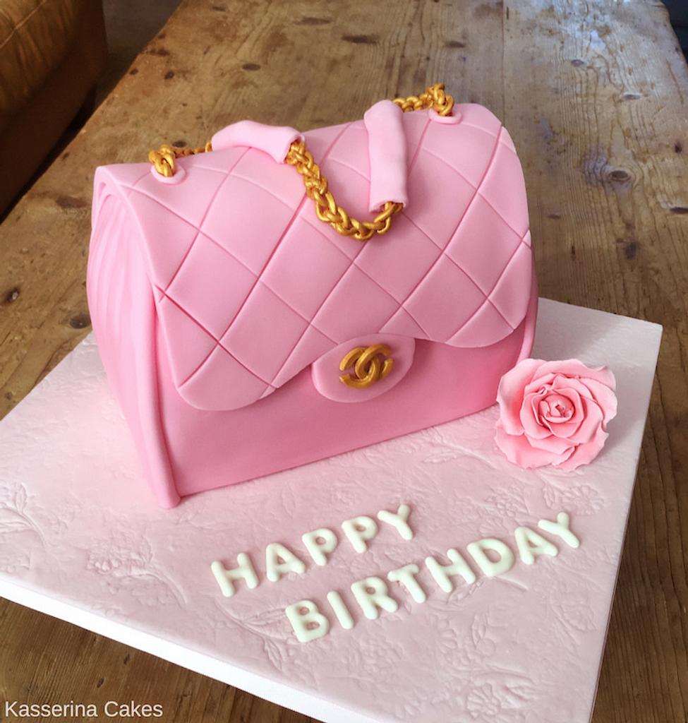 Pink Chanel Handbag Cake - Bakealous