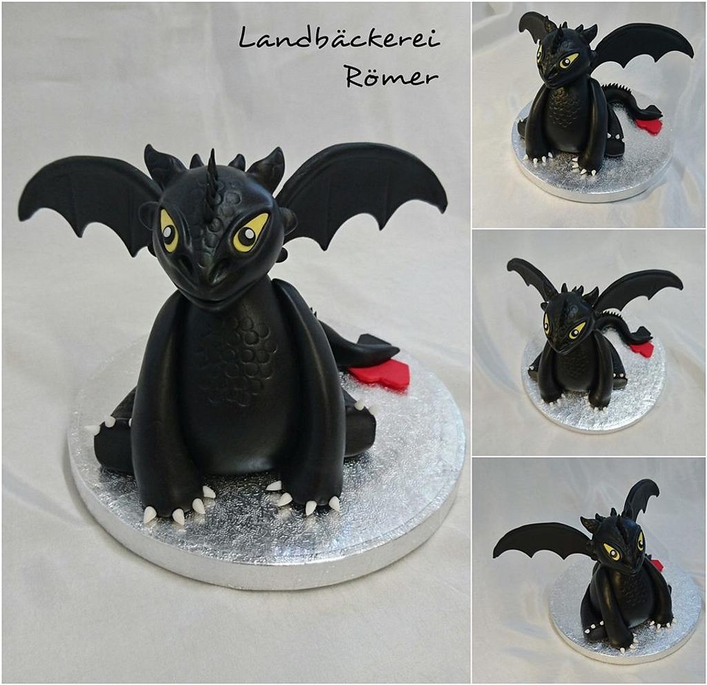 Toothless - How To Train Your Dragon - Decorated Cake by - CakesDecor