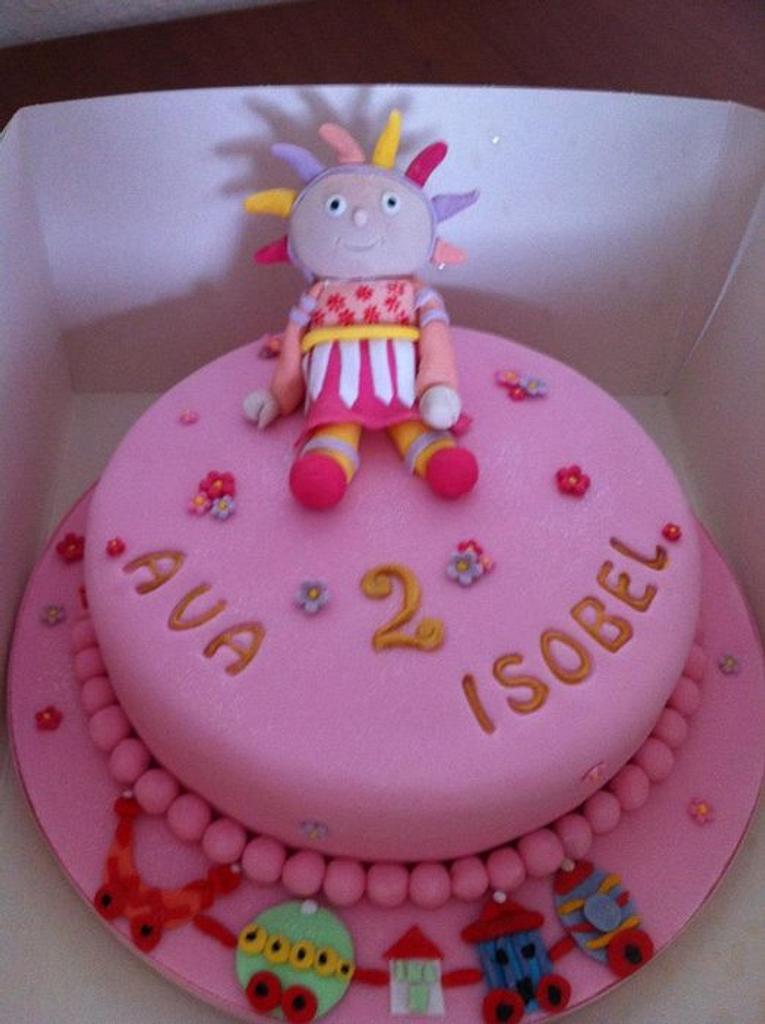 Daisy cake upsy birthday Izah's Kitchen: