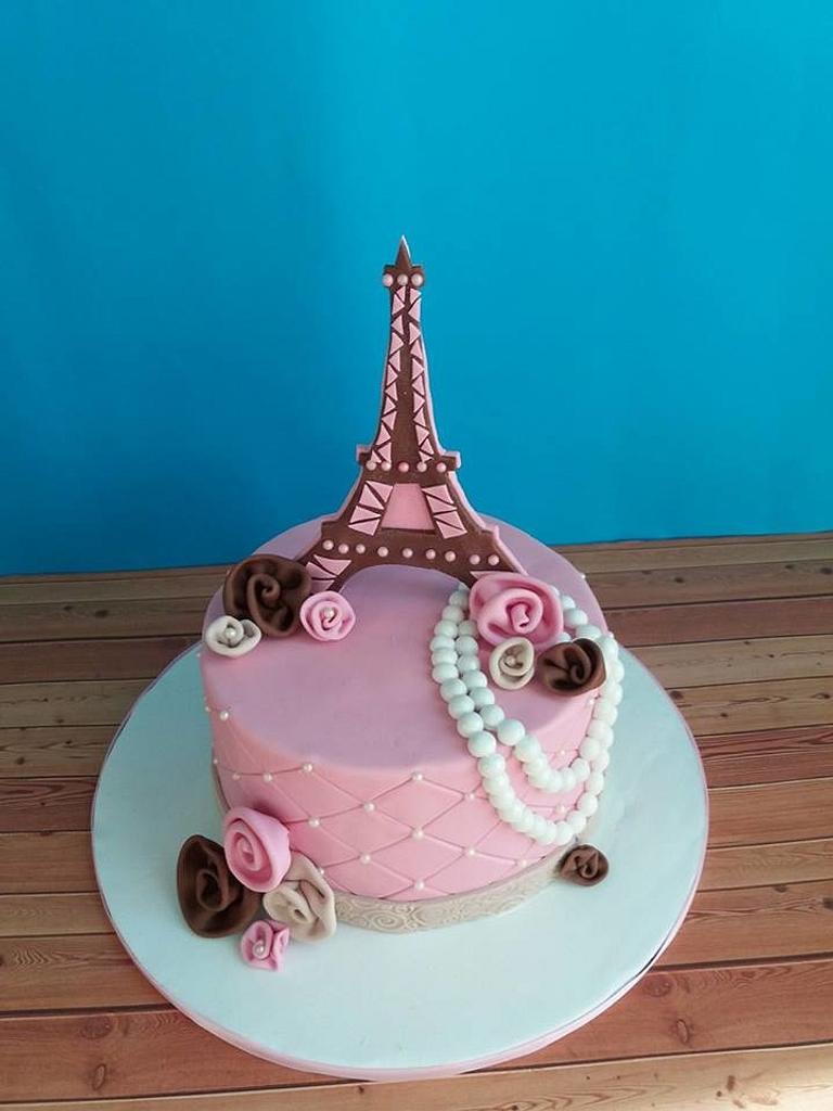 Paris cake - Cake by Maria Tsilinikou - CakesDecor