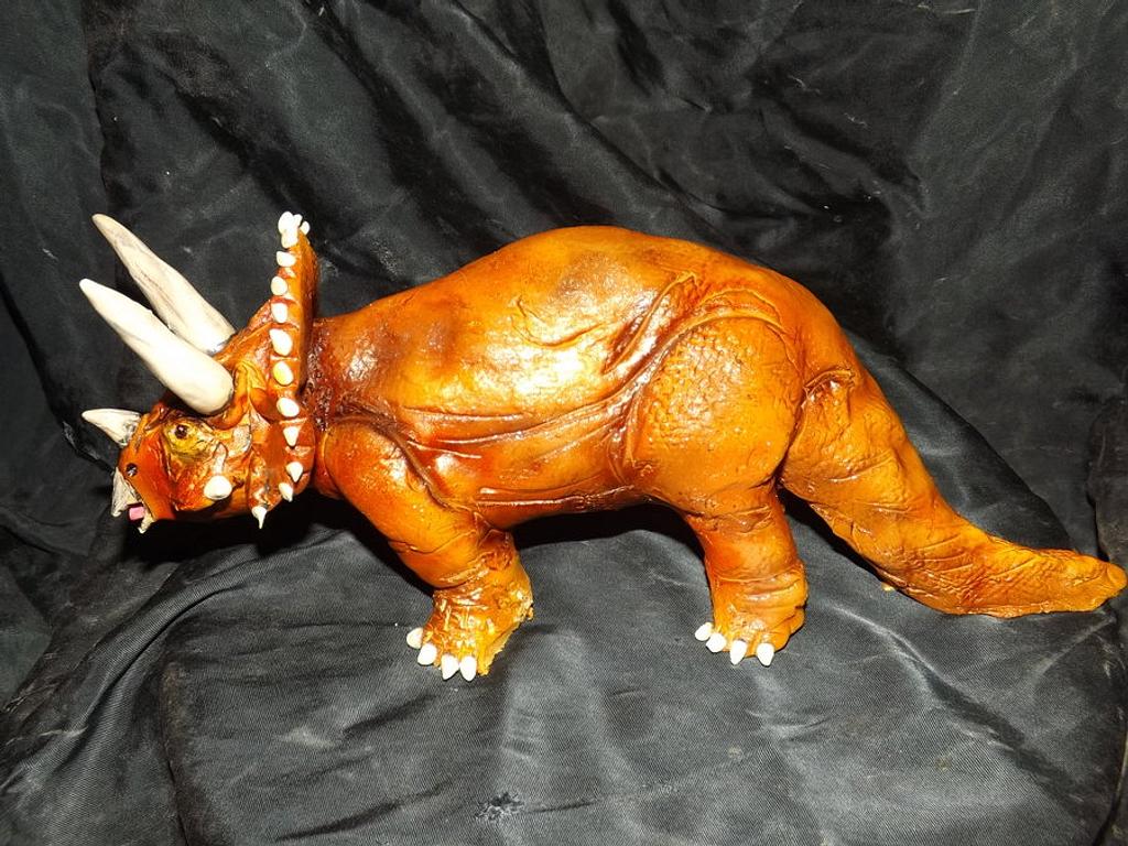 Triceratops - Dinosaur King CHOMP - Decorated Cake by - CakesDecor