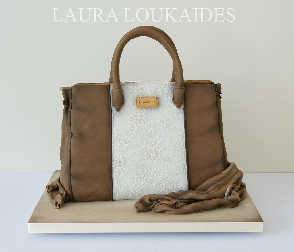 Handbag Cake - Cake by Laura Loukaides - CakesDecor