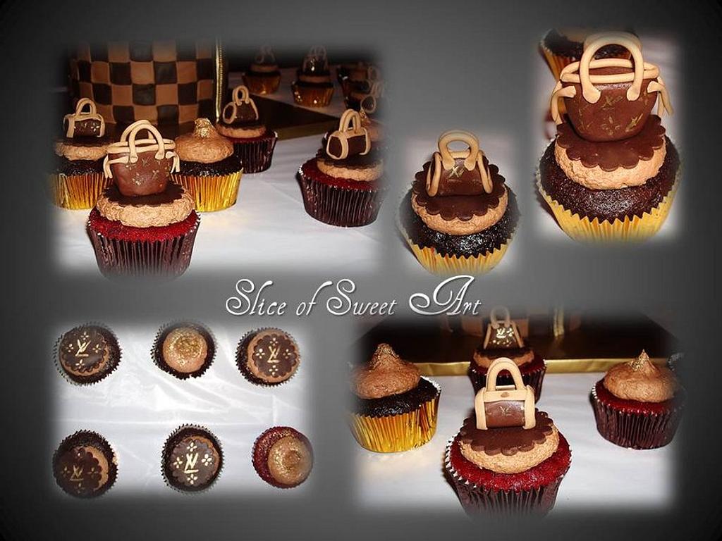 Luis Vuitton Cupcakes  Cupcake cakes, Creative cakes, Cake desserts