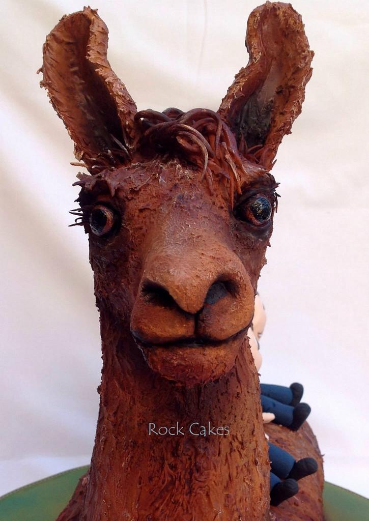 Dan and Phil Llama cake Cake by RockCakes CakesDecor