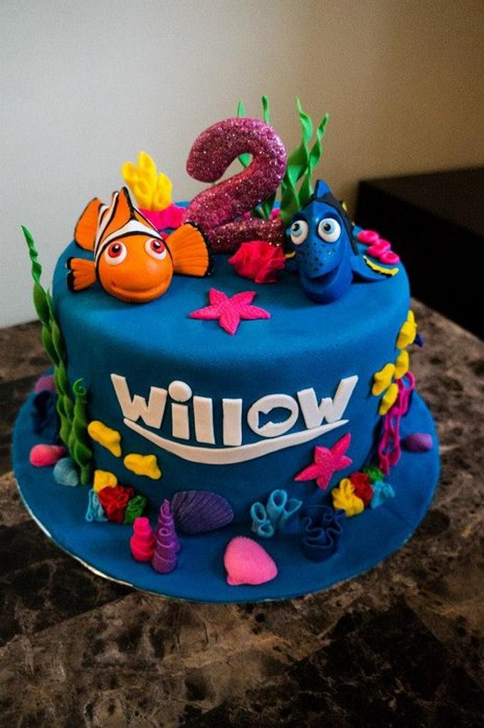 Finding Dory and Nemo cake - Decorated Cake by - CakesDecor