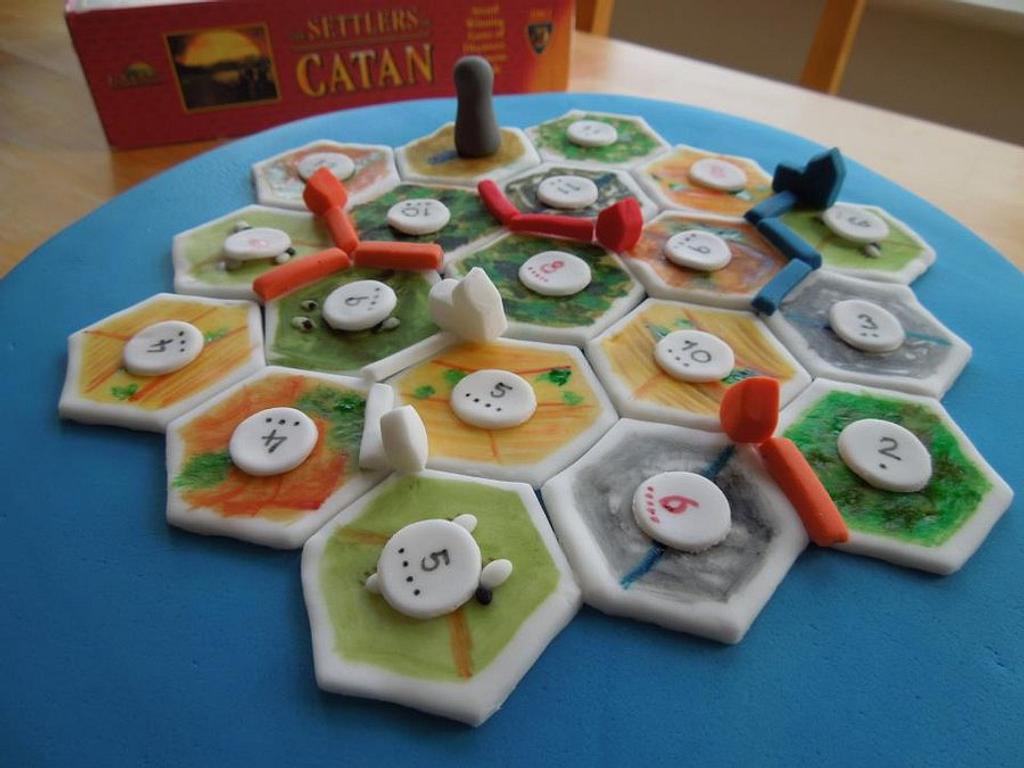 Catan Cookie Board Game