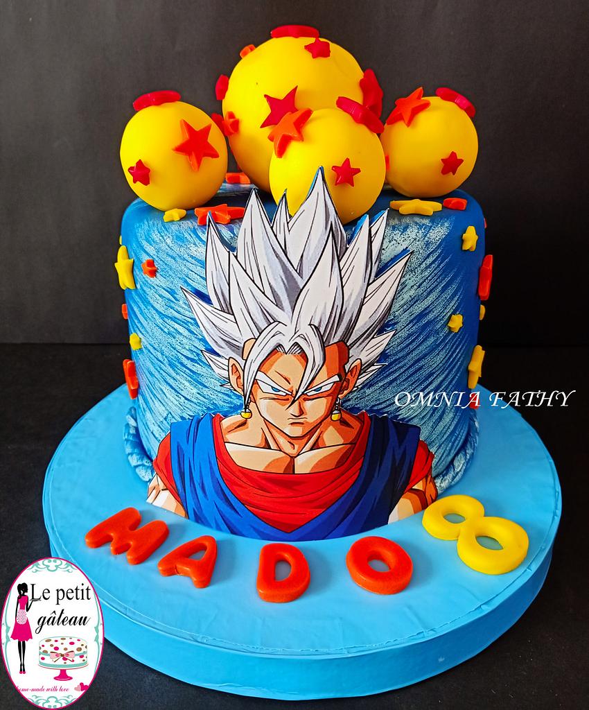 Dragon Ball Z Cake By Omnia Fathy Le Petit Gateau Cakesdecor