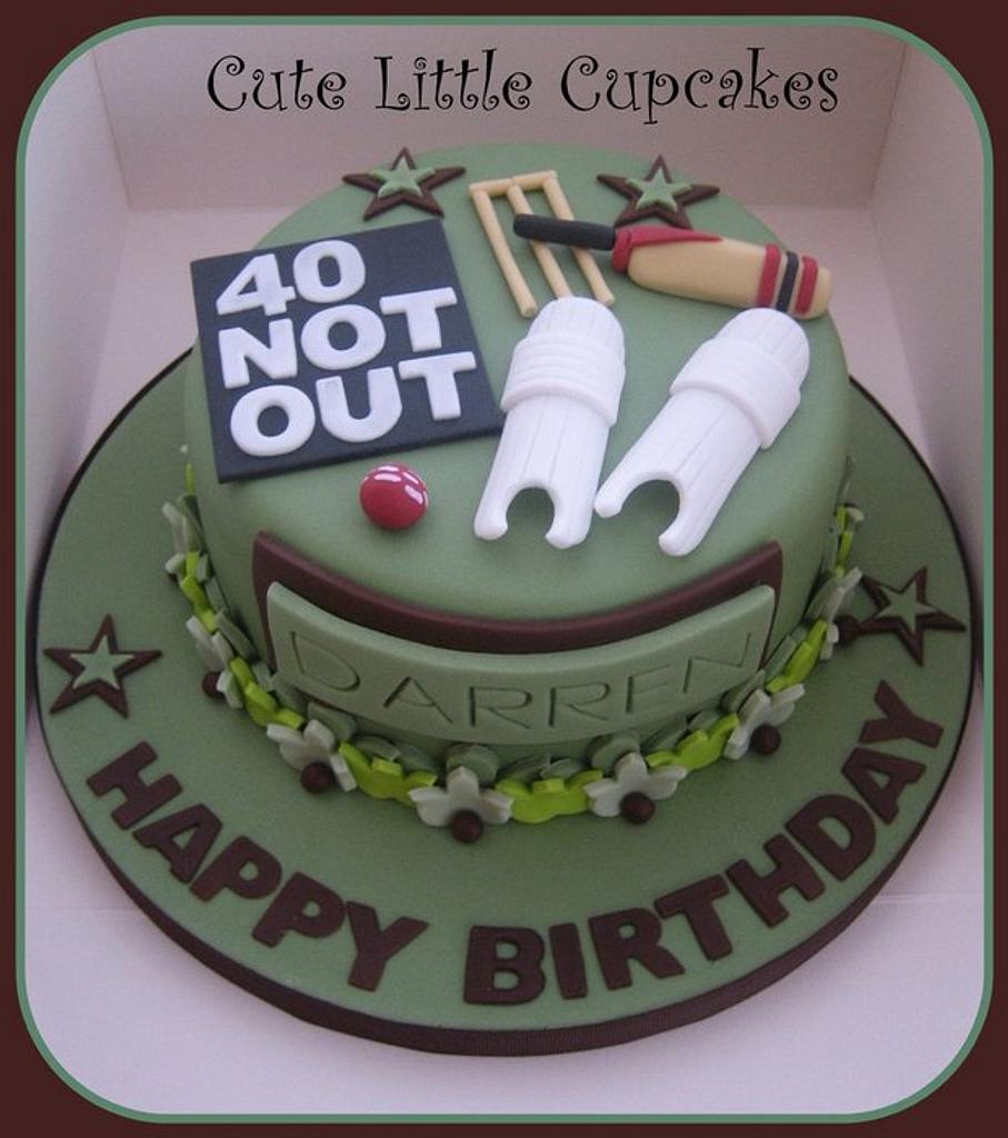 Cricket Lover Cake, Send Cake to Pakistan from Malaysia