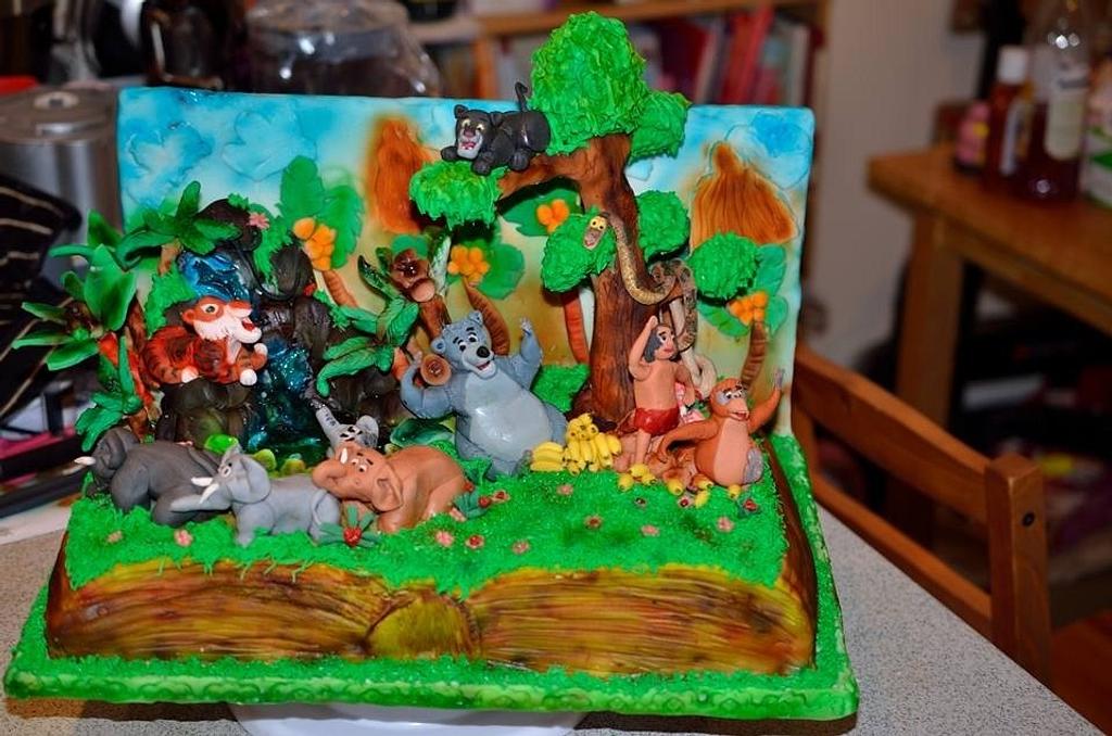 Jungle Book Cakes | Jungle Book Theme Cakes Delivery in Delhi NCR |  Flavours Guru
