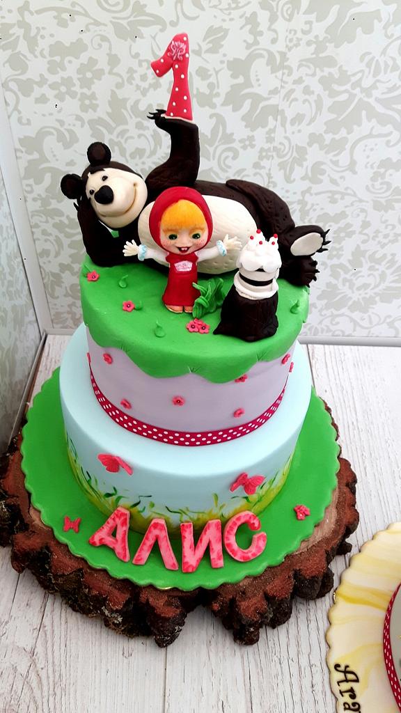 Masha and Bear cakes - Cake by Nebibe Nelly - CakesDecor