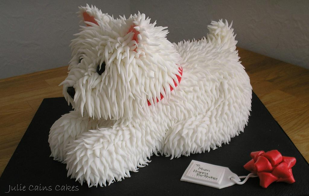 Westie cake hot sale