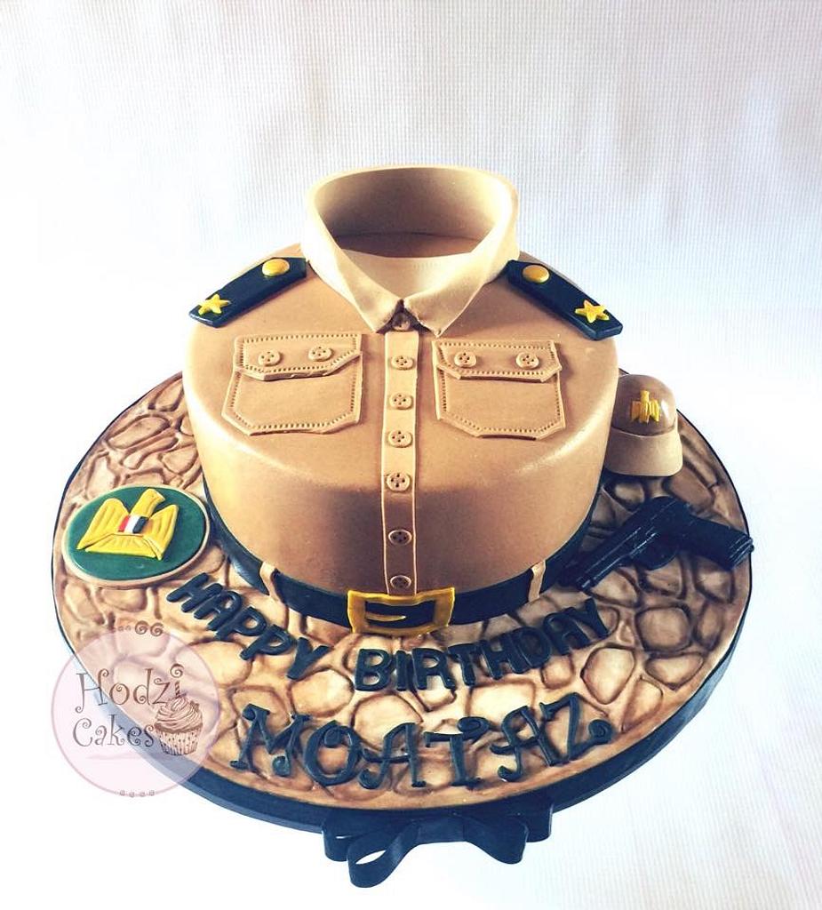 Egyptian Army First-Lieutenant Cake🇪🇬 - Cake by Hend - CakesDecor