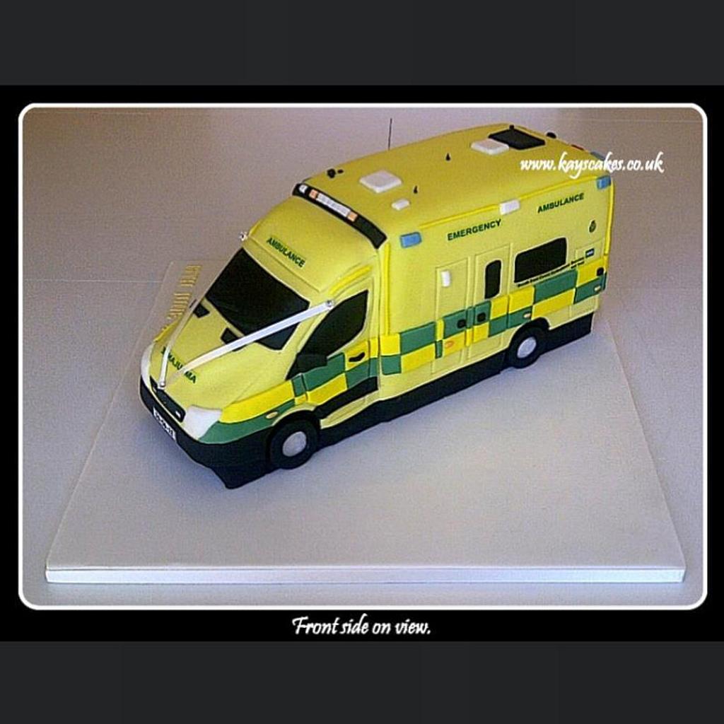 Ambulance Cake - Cake By Kays Cakes - Cakesdecor