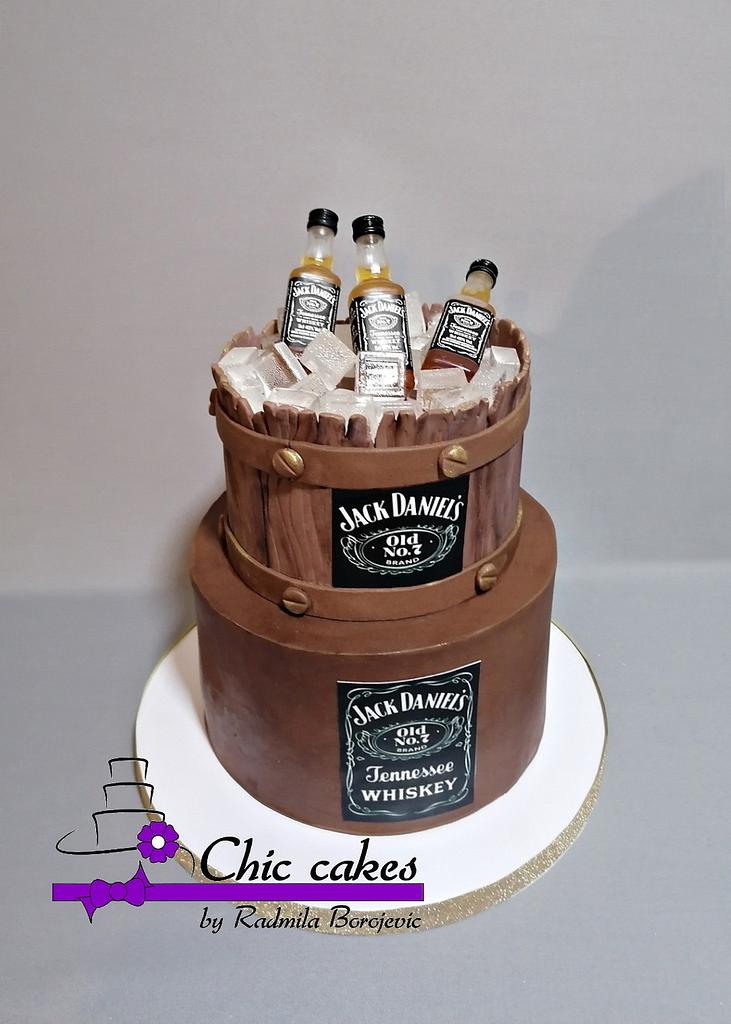 Jack daniels cake - Cake by Radmila - CakesDecor