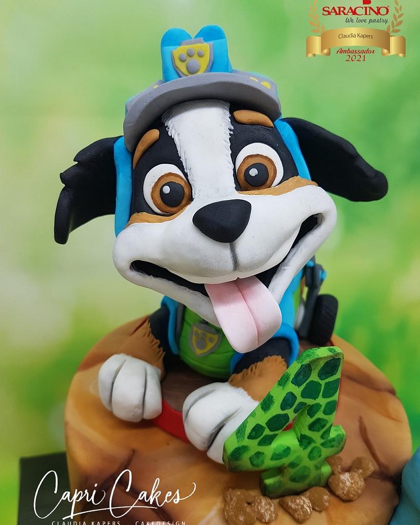 paw patrol dino rescue rex plush