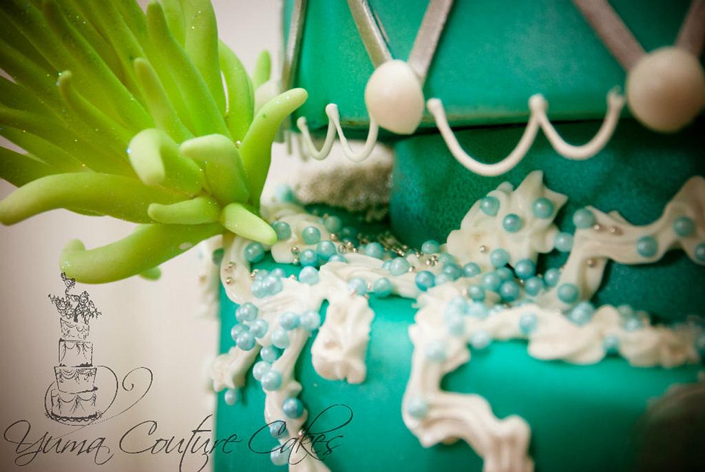 Mermaid fantasy. Cake by Jamie Hoffman CakesDecor