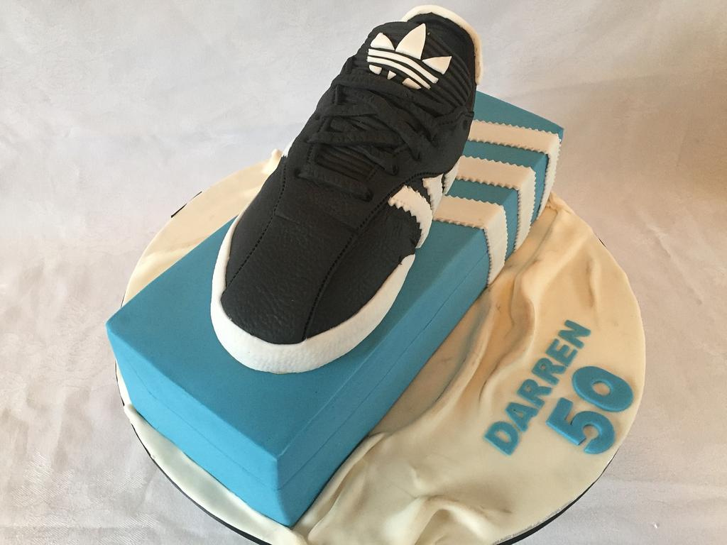 Adidas trainer cake best sale