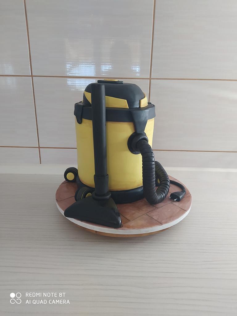 Vacuum Cleaner 3d Cake Cake By Tortalie Cakesdecor 3159