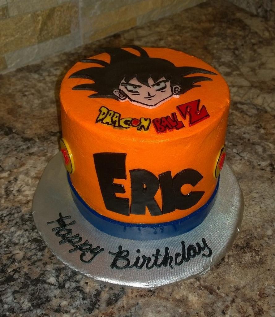 Dragon Ball Z Cake Topper Kids Birthday Party Decoration Image Cut Card |  eBay