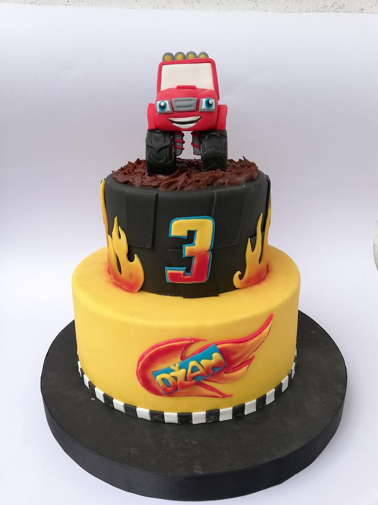 6 Awesome Blaze Monster Machines Cake Ideas - It's Party Time!