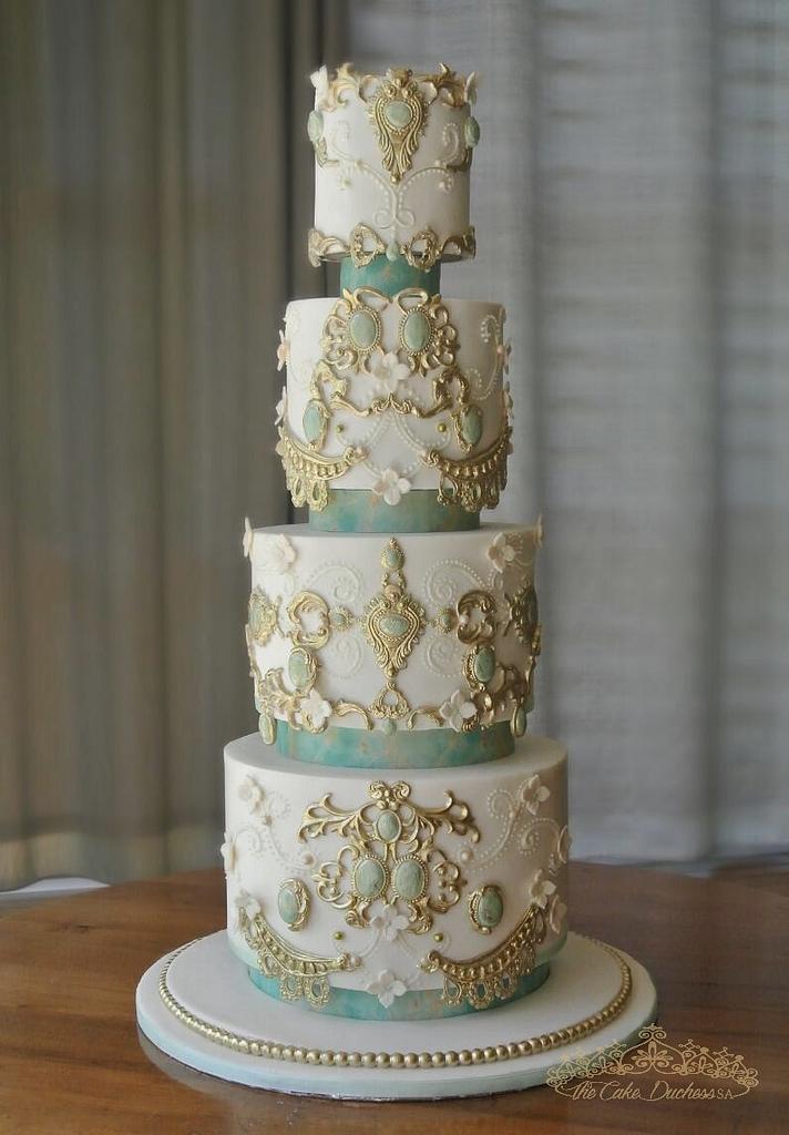 Wedding Cake: The Duchess TM - Cake by Sumaiya Omar - The - CakesDecor