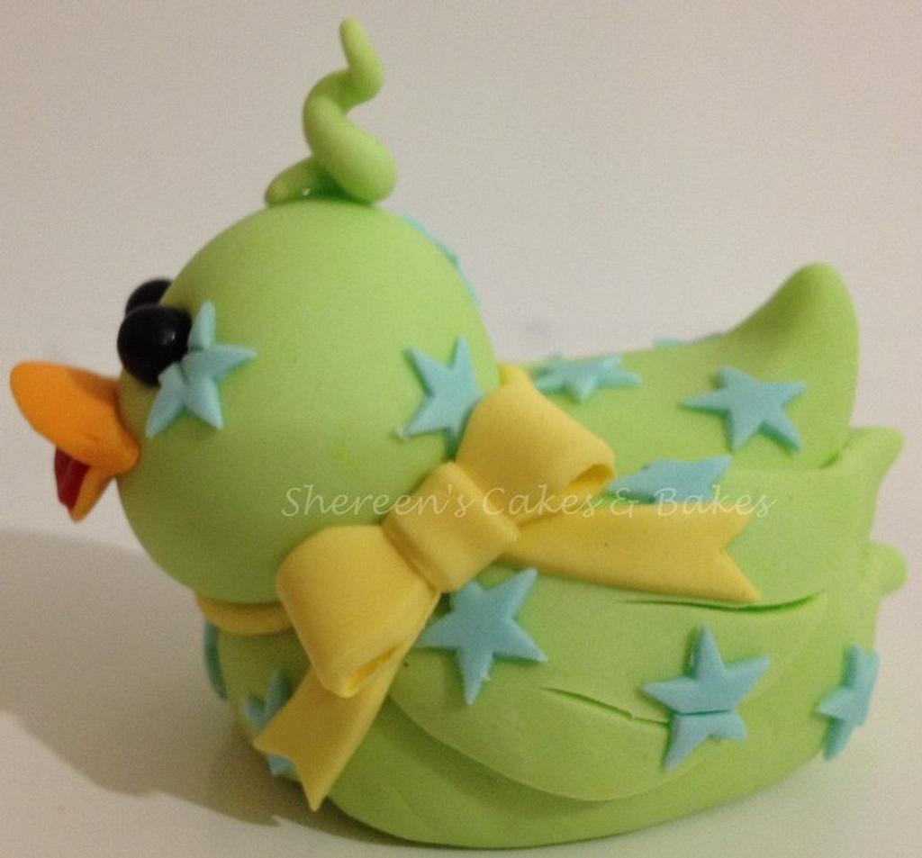 Duck Baby Shower Cake - Cake by Shereen - CakesDecor