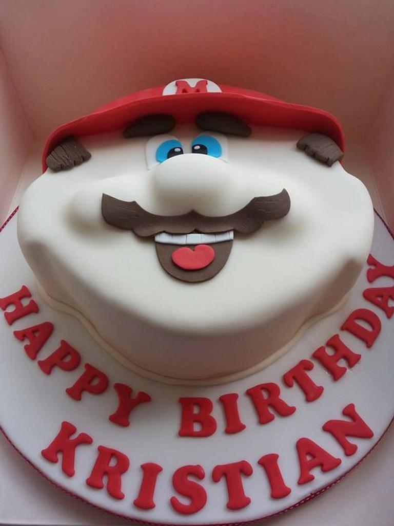 Cake with pup face 头像手绘蛋糕 | Kubro Bakery