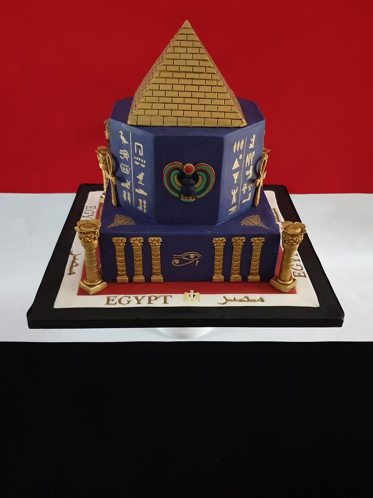 Egypt Cake Cake By Amal Cakesdecor 4110