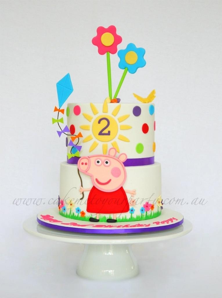 PEPPA PIG CAKE TOPPER | CAKE CENTERPIECE | CAKE DECORATIONS – Sims Luv  Creations