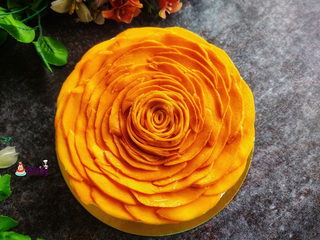 Mango Rose Cake — Lemon in Ginger