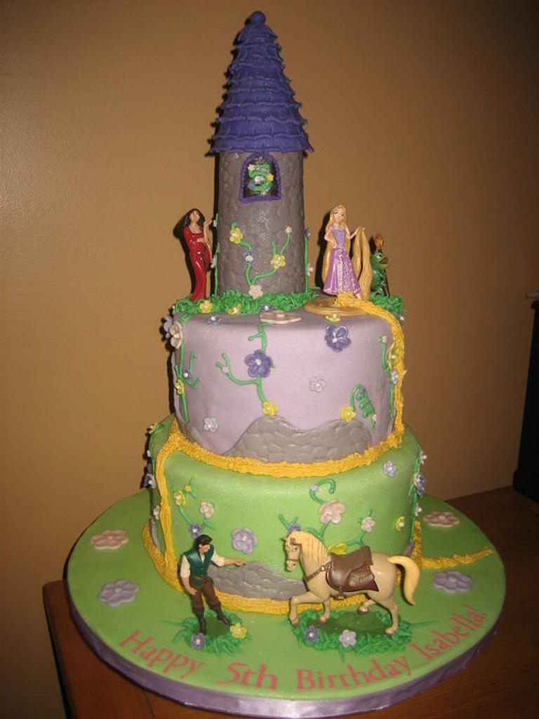 Disney Tangled Wedding Cake | A Disney's Tangled theme weddi… | Flickr