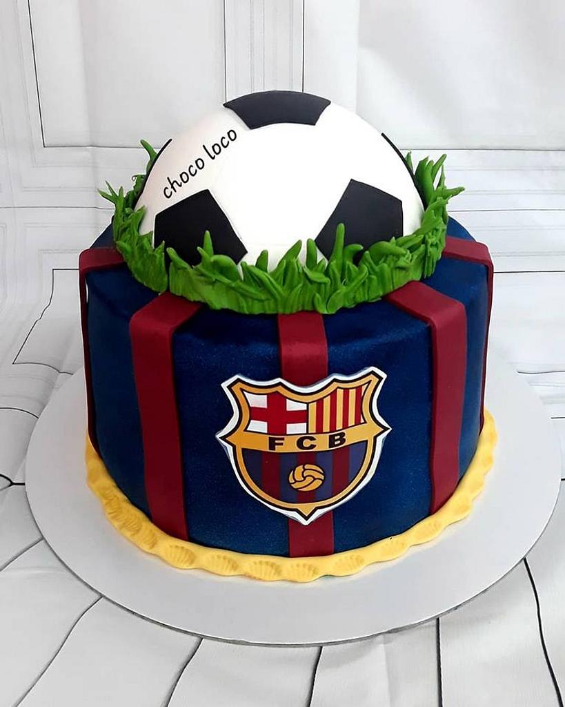3-Tier Football Theme Cake – Cakes All The Way
