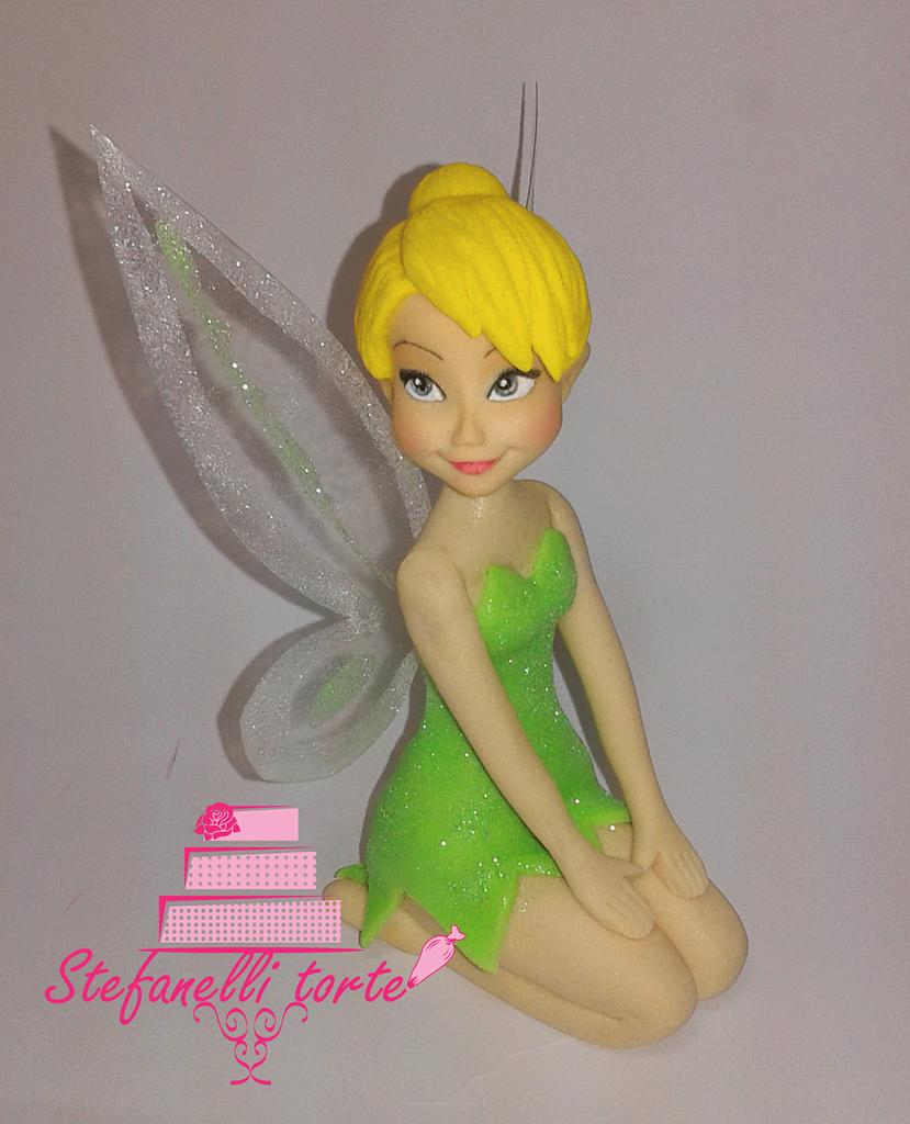tinkerbell cake topper figures