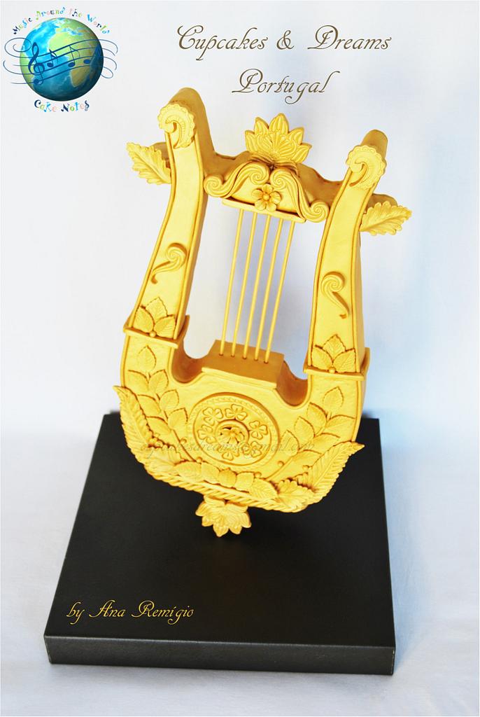 MUSIC AROUND THE WORLD CAKE NOTES Cake by Ana Remígio CakesDecor