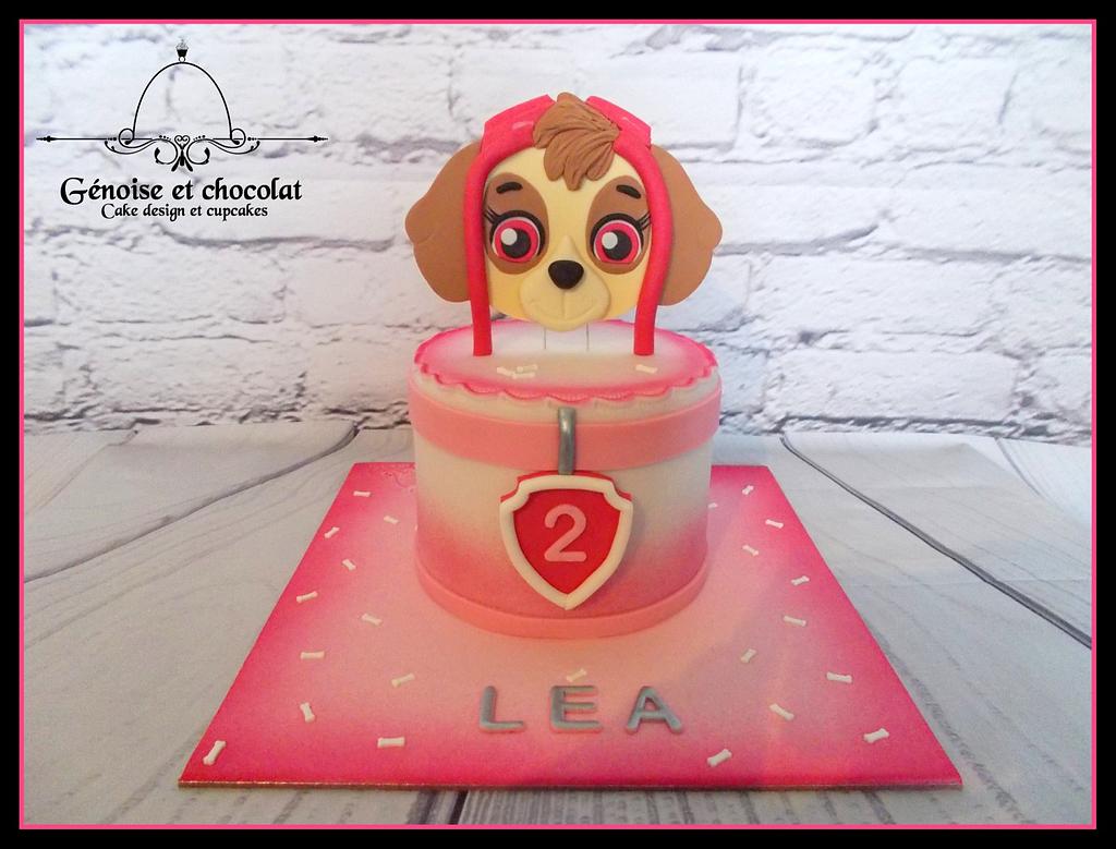 Stella Paw Patrol Cake Cake By Genoise Et Chocolat Cakesdecor