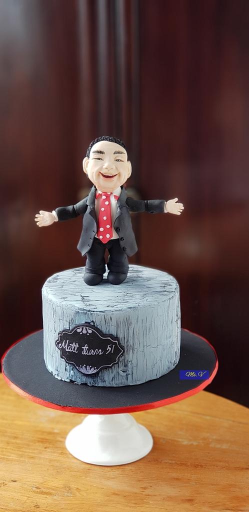 Mr Matt - Cake By Ms. V - Cakesdecor