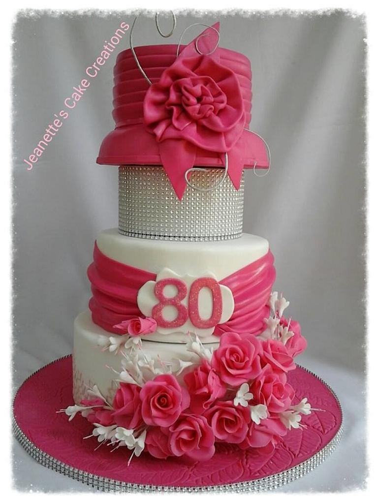 80th Birthday Cake Topper Any Age Cake Topper Happy 80th - Etsy