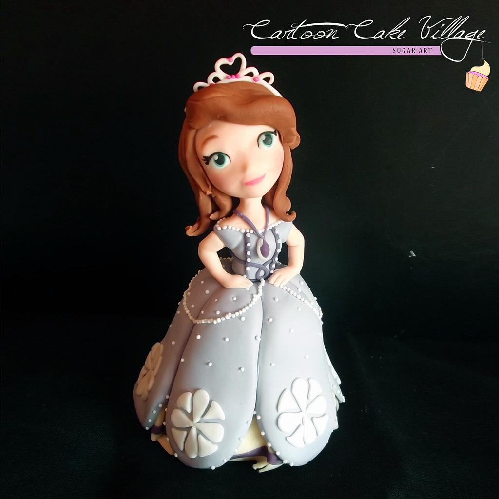 Princess Sofia Topper - Decorated Cake by Eliana Cardone - CakesDecor