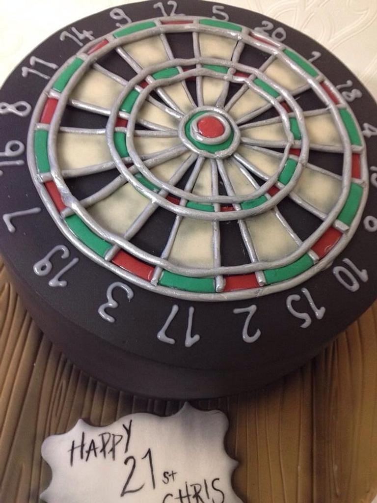 Dart board cake Cake by Missyclairescakes CakesDecor