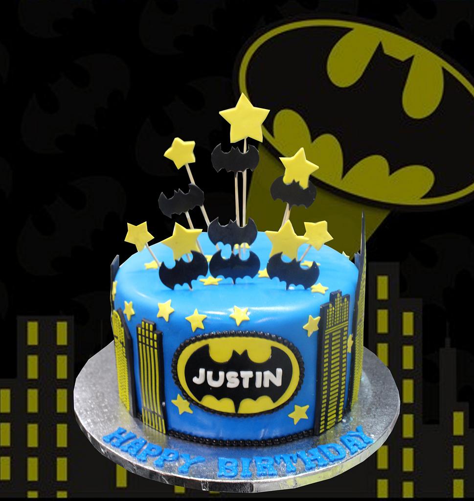 Buy/Send Batman Design Cake Online @ Rs. 2414 - SendBestGift