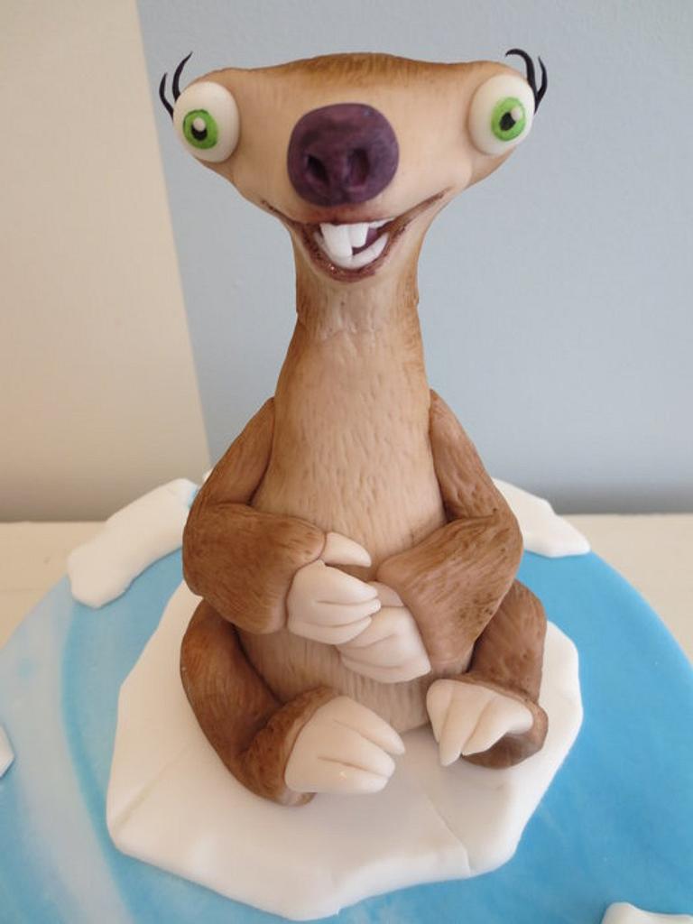 Ice Age Sid Cake by SweetMamaMilano CakesDecor