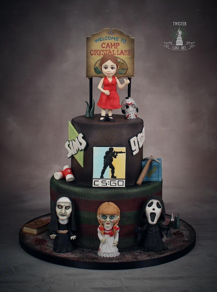 HORROR 21ST - Decorated Cake by Cakes and Cupcakes by - CakesDecor